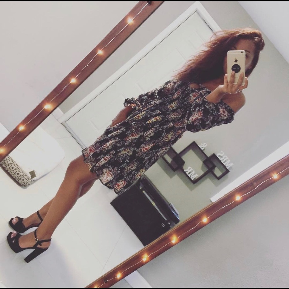 XHILARATION flower print dress